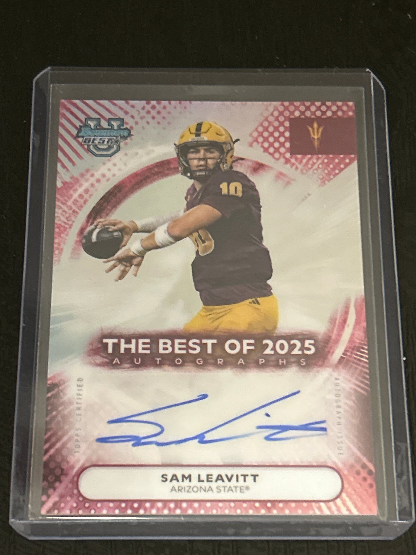 2025 Bowman's Best University - Best of 2025 Autographs Sam Leavitt #BOA-SL